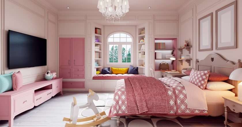 Дизайн спальни для девочки-подростка