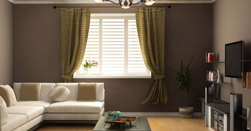 Дизайн зала с одним окном: принципы и решения