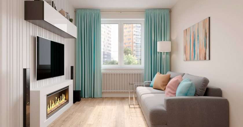 Дизайн зала в хрущевке: идеи и фото