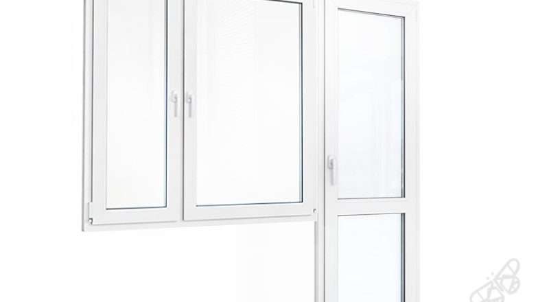 Остекление окна с дверью на балкон: выбор типа, материалов и фурнитуры