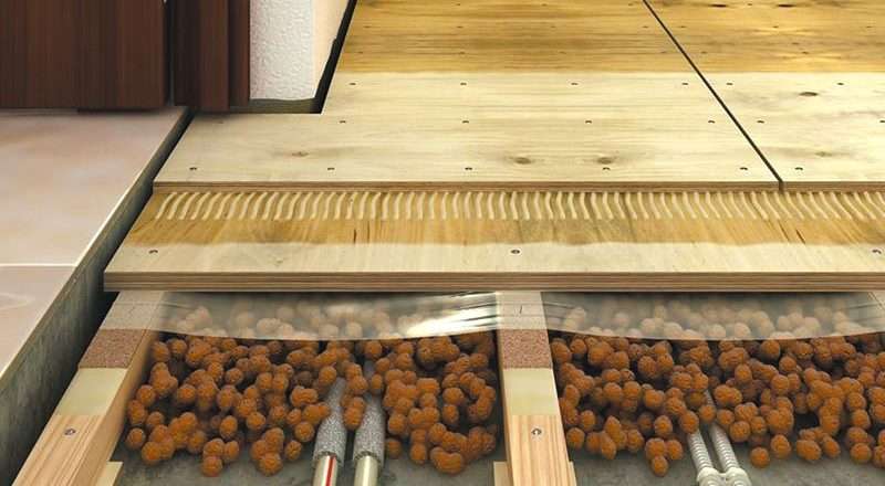 Пол из фанеры на лагах в квартире: пошаговая инструкция